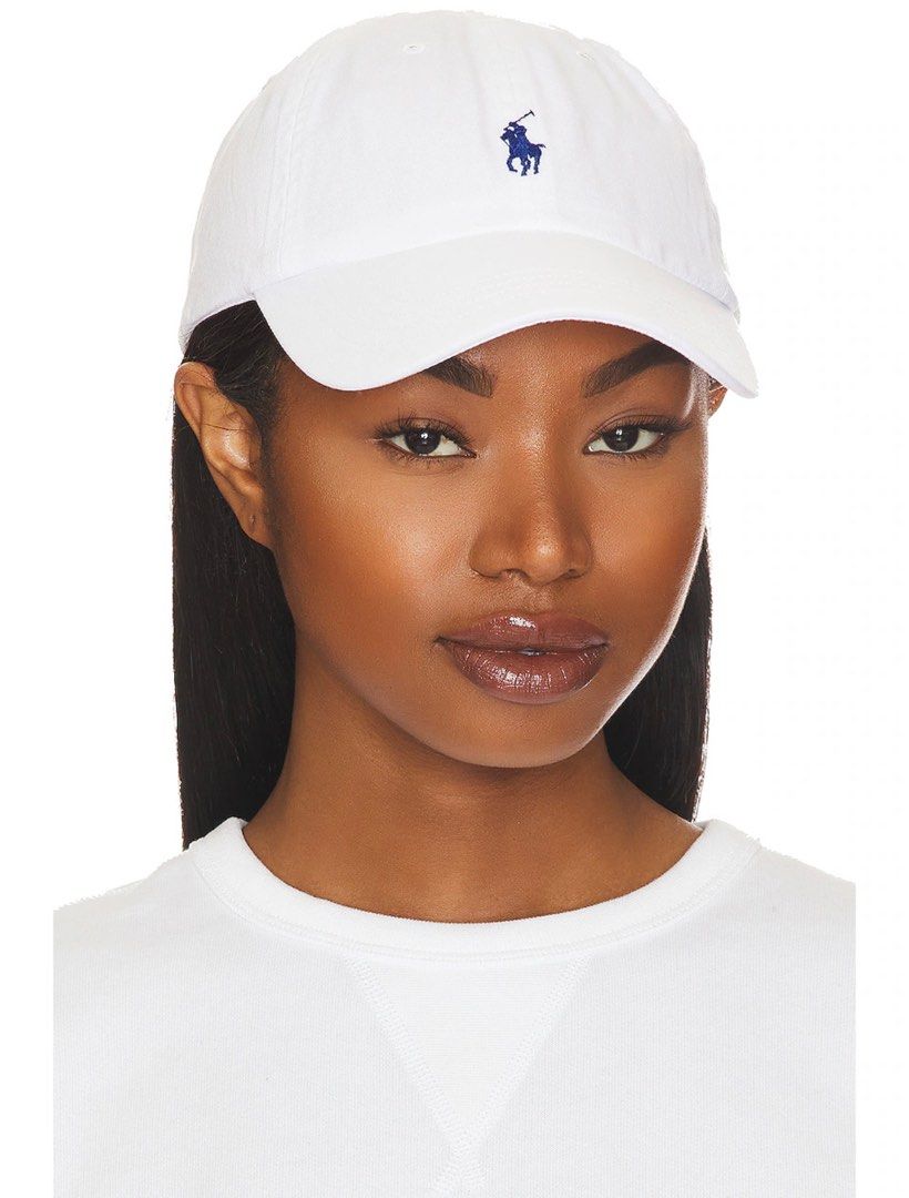 Ralph lauren cap white on sale