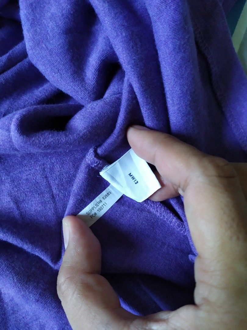Ralph Lauren Polo Shirt (Category: Tshirts & Polo Shirts ) located in Pasig City. Submitted by omnieves (Listing ID 1240473647, Image 3). Description: Authentic Ralph Lauren Polo Shirt Purple color Large size (23x29) seldom used 9/10 condition RFS: decluttering Shipping Fee (shouldered by buyer).
