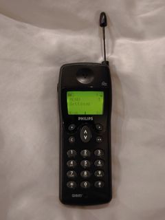 RARE Collectible Philips Fizz 1996 Retro Mobile Phone