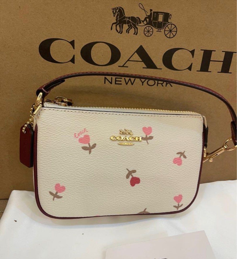 Coach Nolita 15 Bag(White), Luxury, Bags & Wallets on Carousell