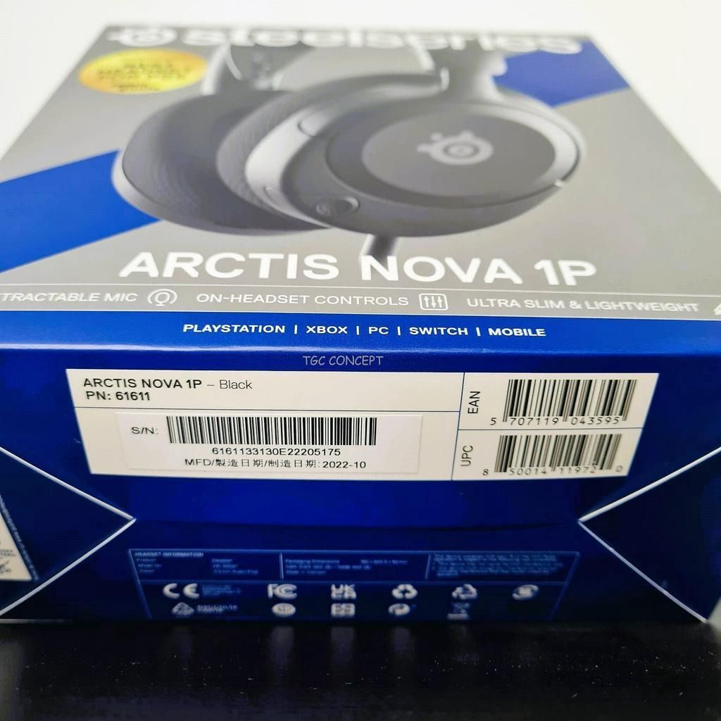 Arctis Nova 1p  Playstation Gaming Headset with Almighty audio