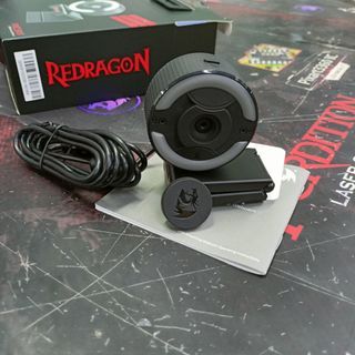 Redragon GW910 One shot 1080P PC Webcam w/Dual Microphone,