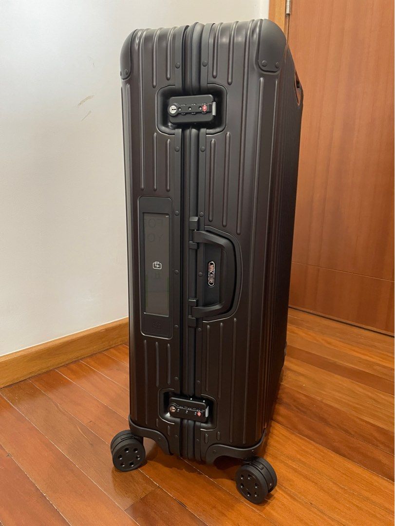 Reserved 98L Rimowa Topas Stealth E Tag