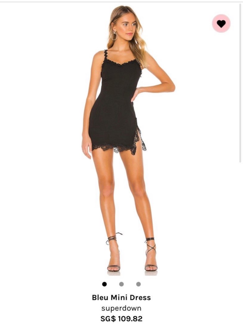 Revolve Superdown Bleu Black Mini Dress, Women's Fashion, Dresses u0026 Sets,  Dresses on Carousell