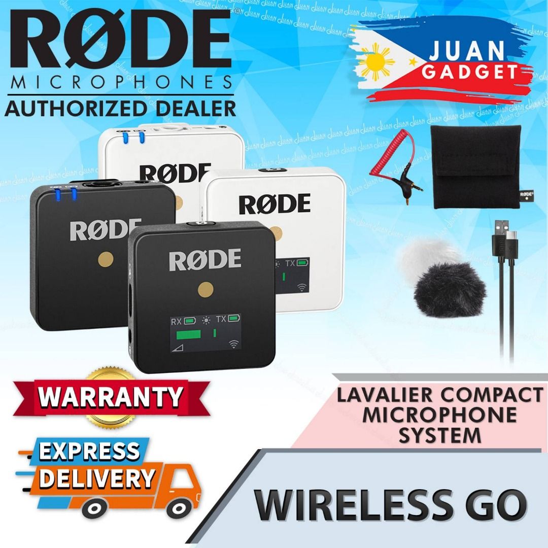 RODE Wireless GO Compact Wireless Microphone System (2.4 GHz) for Vlog ...