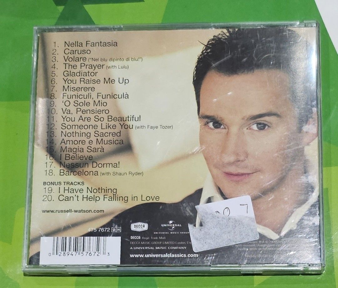 Russel Watson - The Voice - The Ultimate Collection - CD Mint (Category: CDs & DVDs) located in Quezon City. Submitted by serefrenpaz (Listing ID 1240516135, Image 2). Description: NOTE: CD CASE IS NOT INCLUDED IN RATING OF THE ITEM Good Day Buyers. Here are the payment options PAYPAL GCash - 09164862096 Bank Deposit - BPI, BDO, Unionbank, Landbank Palawan, Cebuana Meet Up - McDo Kamias, Jolibee Anonas Kamias Intersection or KFC Anonas Delivery O