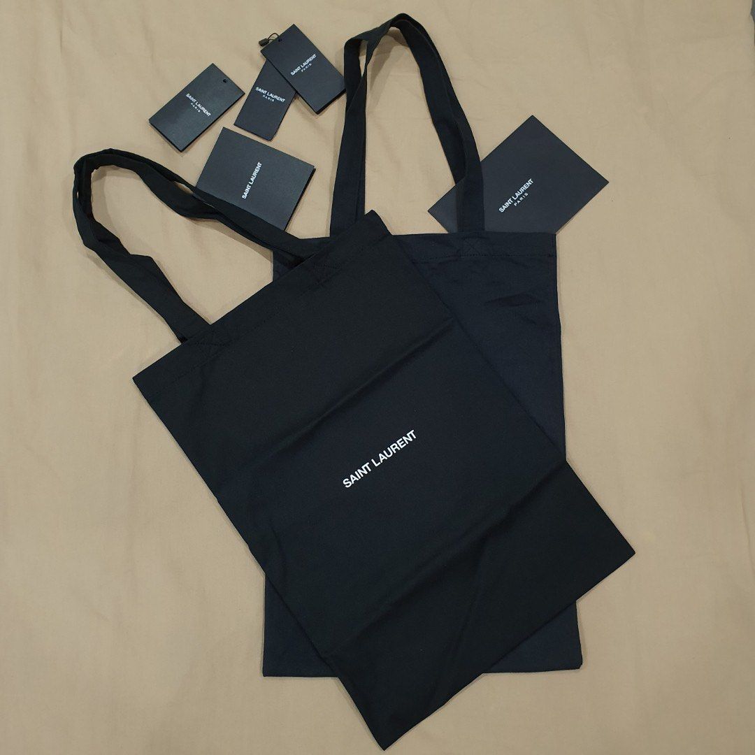 YSL Saint Laurent Cotton Tote Bag