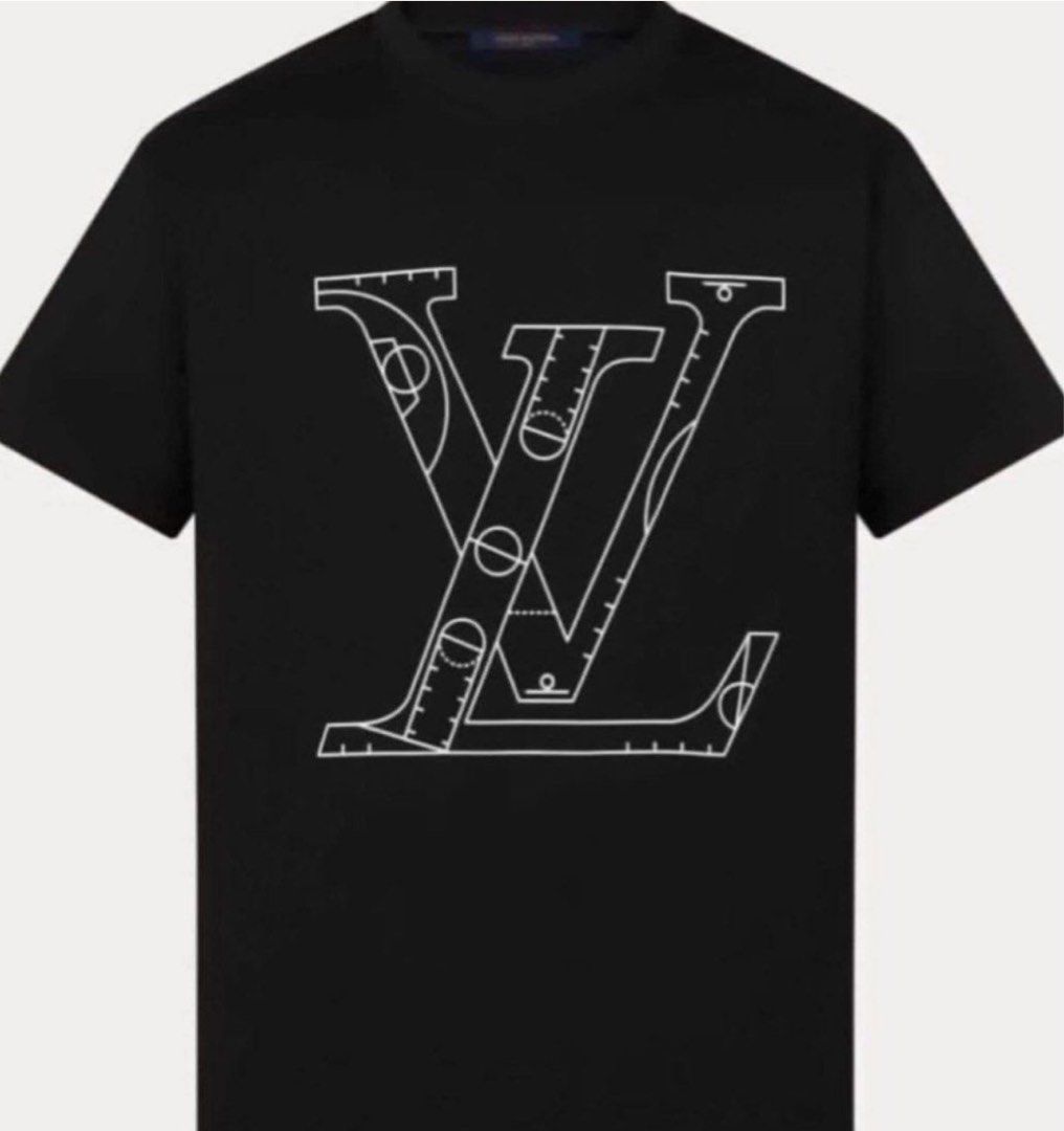 Louis Vuitton NBA Front & Back Print Shirt