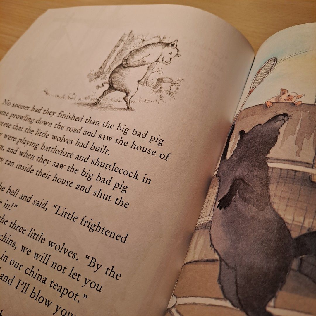 Scholastic the three little wolves and the big bad pig 