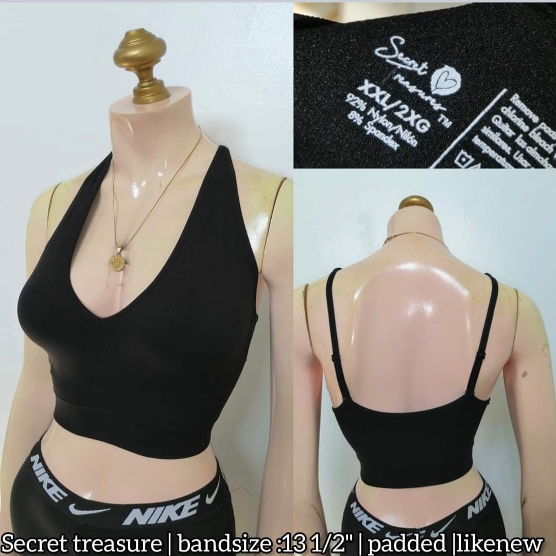 Secret Treasure Sports bra, Women's Fashion, Activewear on Carousell