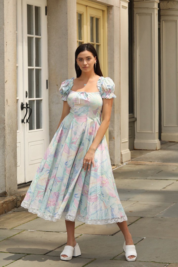 Selkie Garden Party Dress in Honeymoon Women s Fashion Dresses
