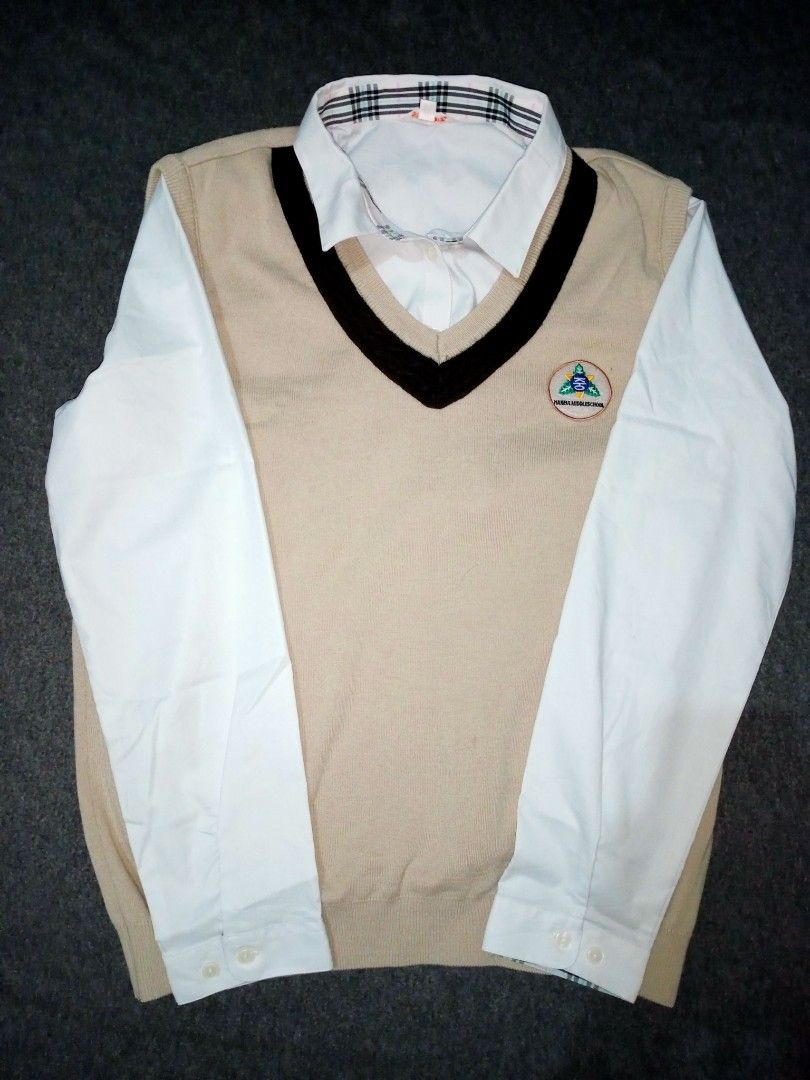 Seragam sekolah Korea Korean school uniform, Fesyen Wanita, Pakaian