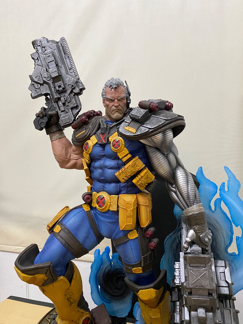 Sideshow Cable Premium Format statue, Hobbies & Toys, Toys & Games on ...