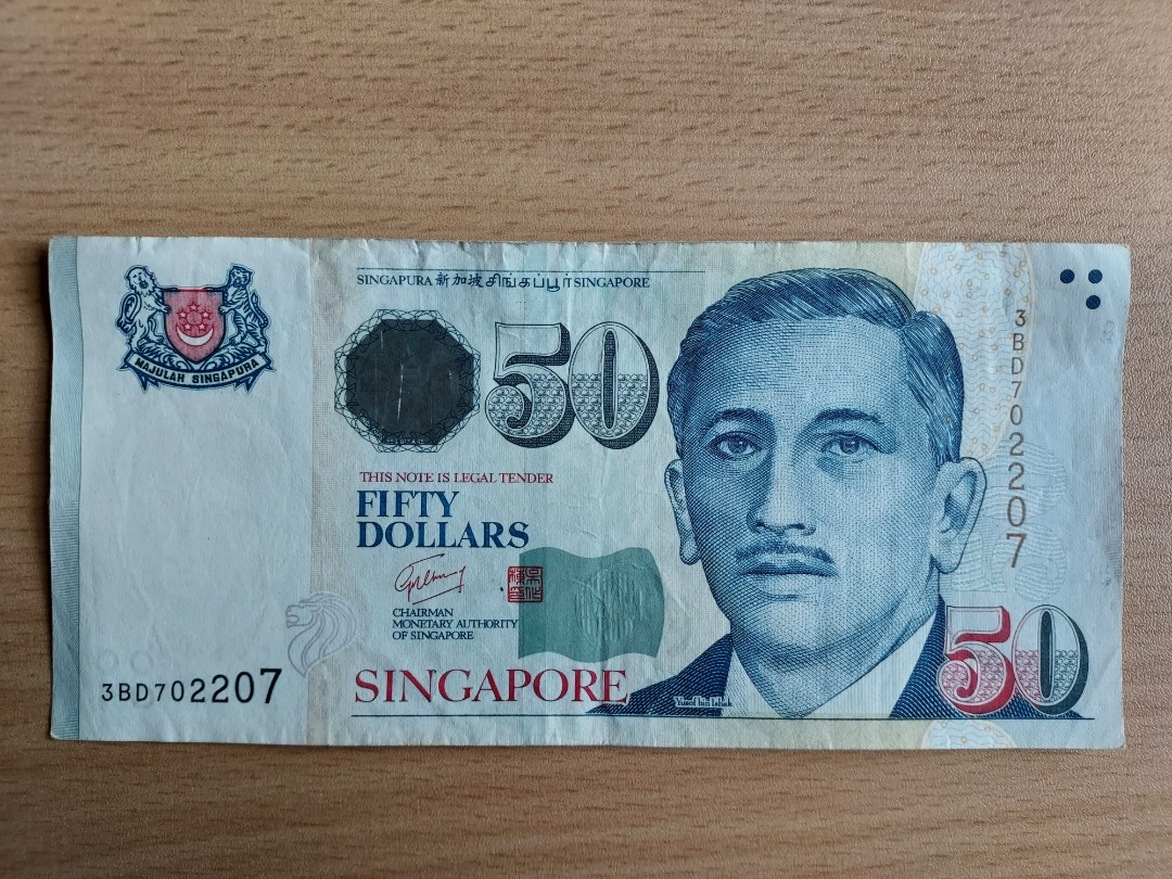SINGAPORE DOLLAR S 50, Hobbies & Toys, Memorabilia & Collectibles