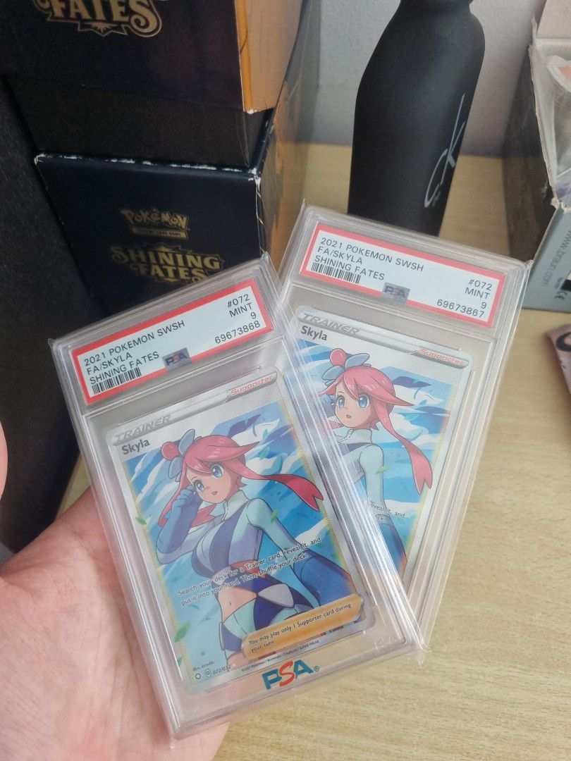 Skyla Full Art Trainer Waifu Slab | Pokemon Full Art | Shining Fates |  Waifu|