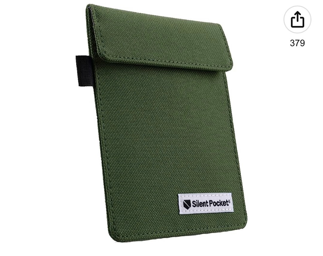 SLNT Essentials Sling Bag With Signal Blocking Faraday Phone