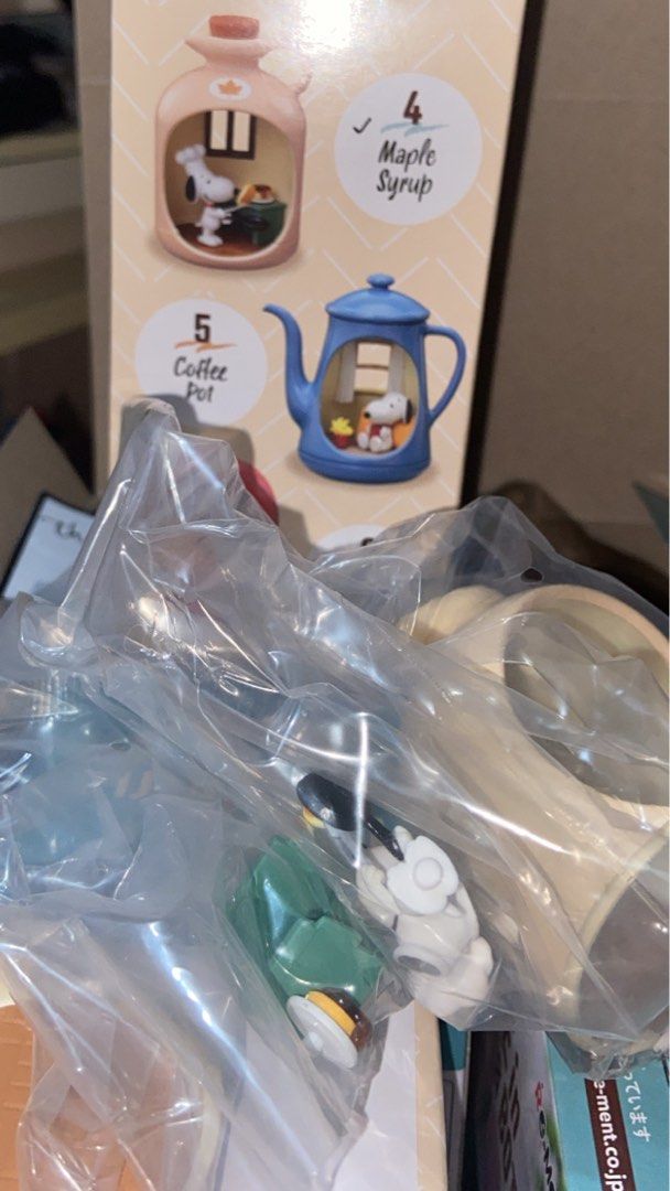 Snoopy Life in A Bottle Maple Syrup on Carousell