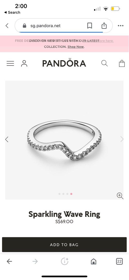 Free wave clearance ring