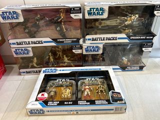 Star Wars Legacy Collection - Set Clone Trooper Squad Con Carta Da Collezione - 93694