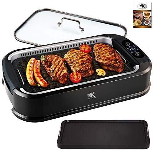 Electric sales smokeless grill