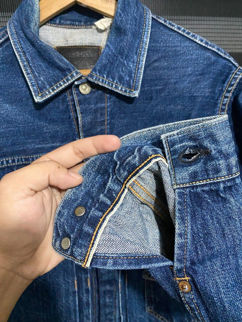 Sugar Cane and Co. type I trucker jacket, Men's Fashion, Activewear