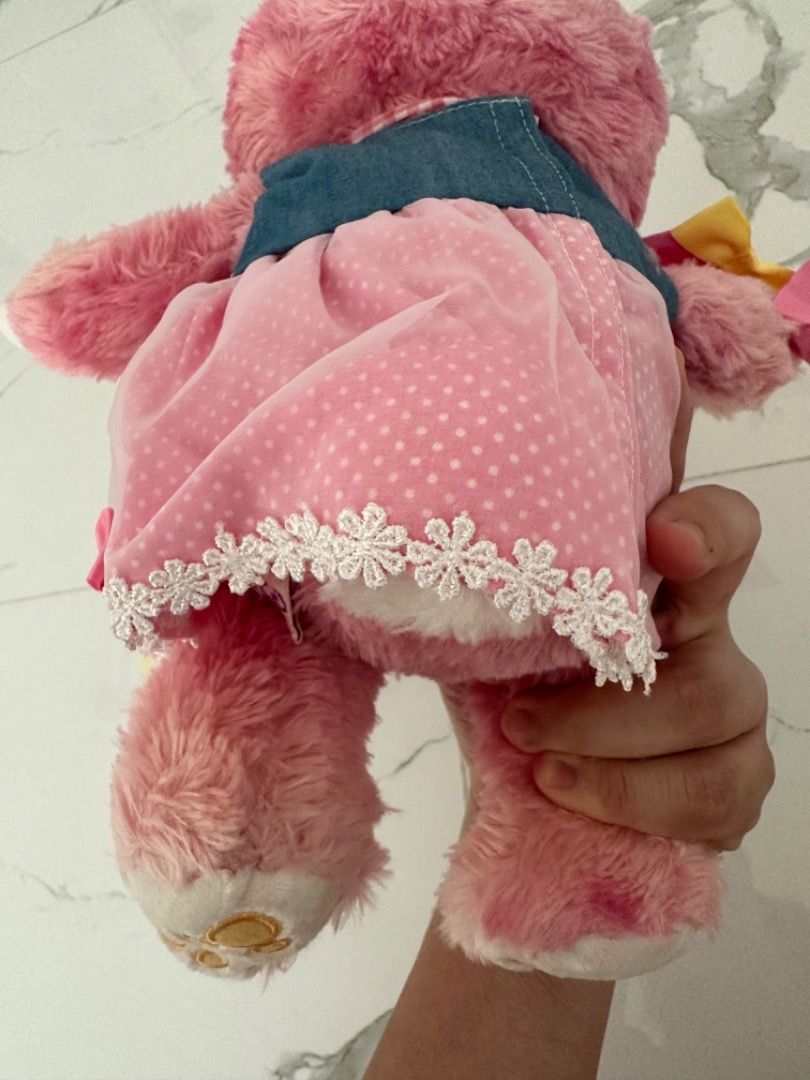 Super limited rare Pink disneysea japan stella lou rabbit plush doll ...