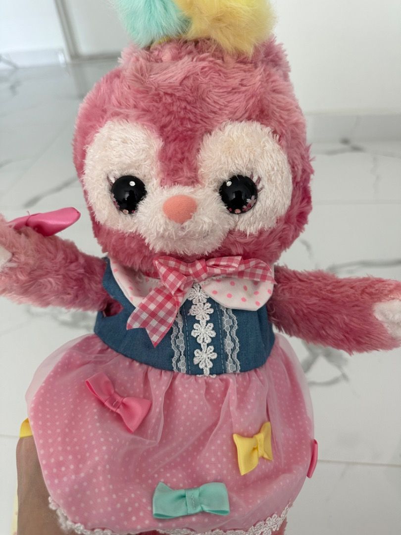 Super limited rare Pink disneysea japan stella lou rabbit plush doll ...