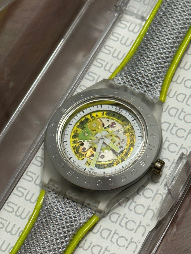 Swatch on sale diaphane automatic