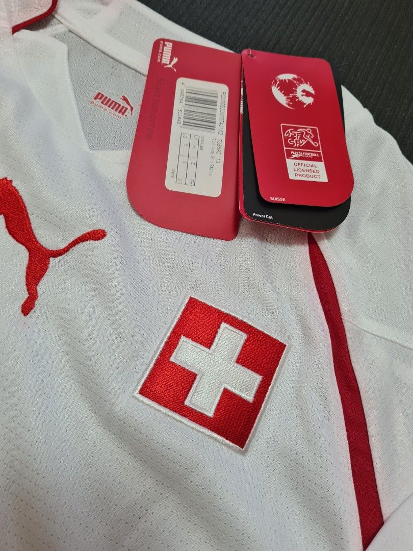 SWITZERLAND 2010 AUTHENTIC PUMA HOME JERSEY