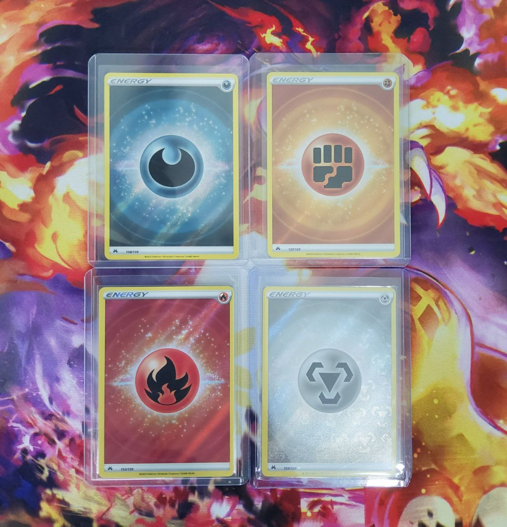 Sword & Shield Crown Zenith Darkness Energy (158/159 Full Art