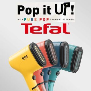 Tefal Pure pop garment steamer in all colors