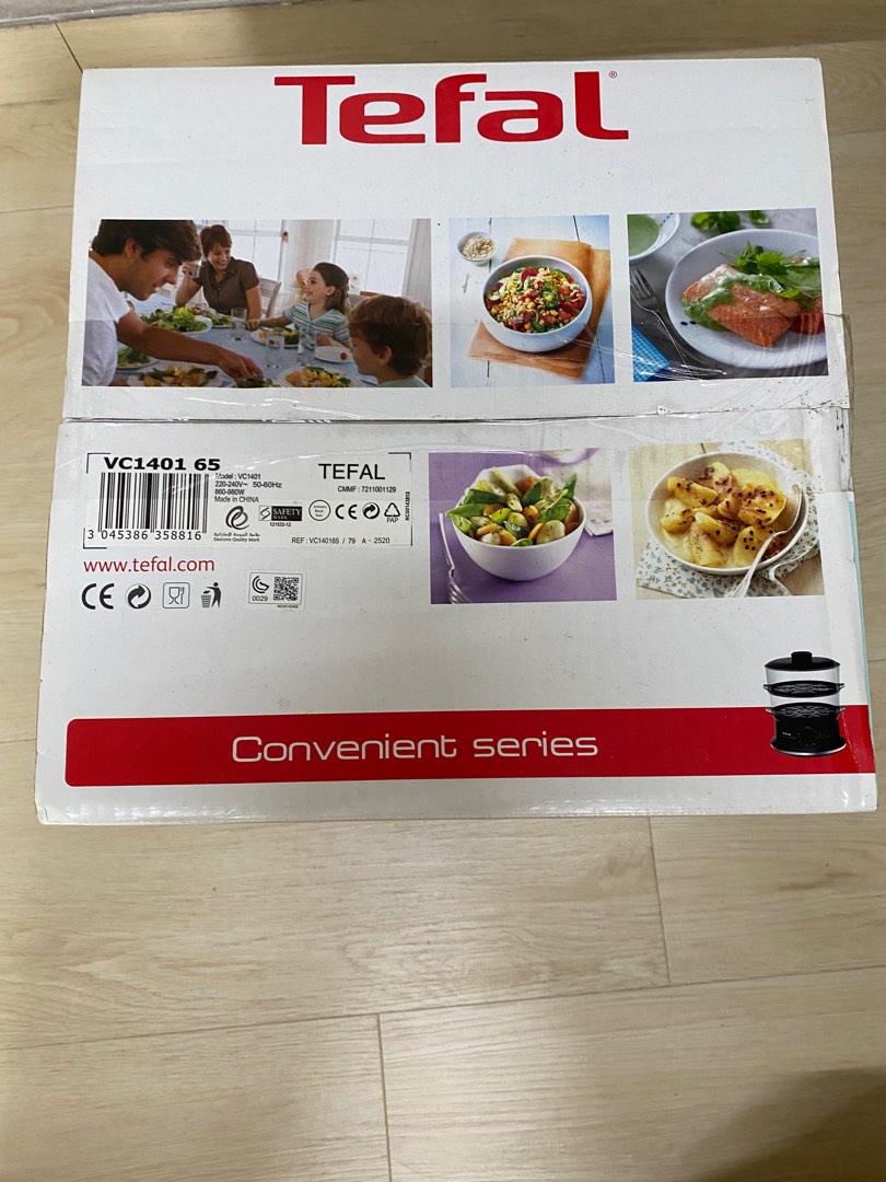Tefal Steamer VC1401, 6L 900W, TV & Home Appliances, Kitchen Appliances ...