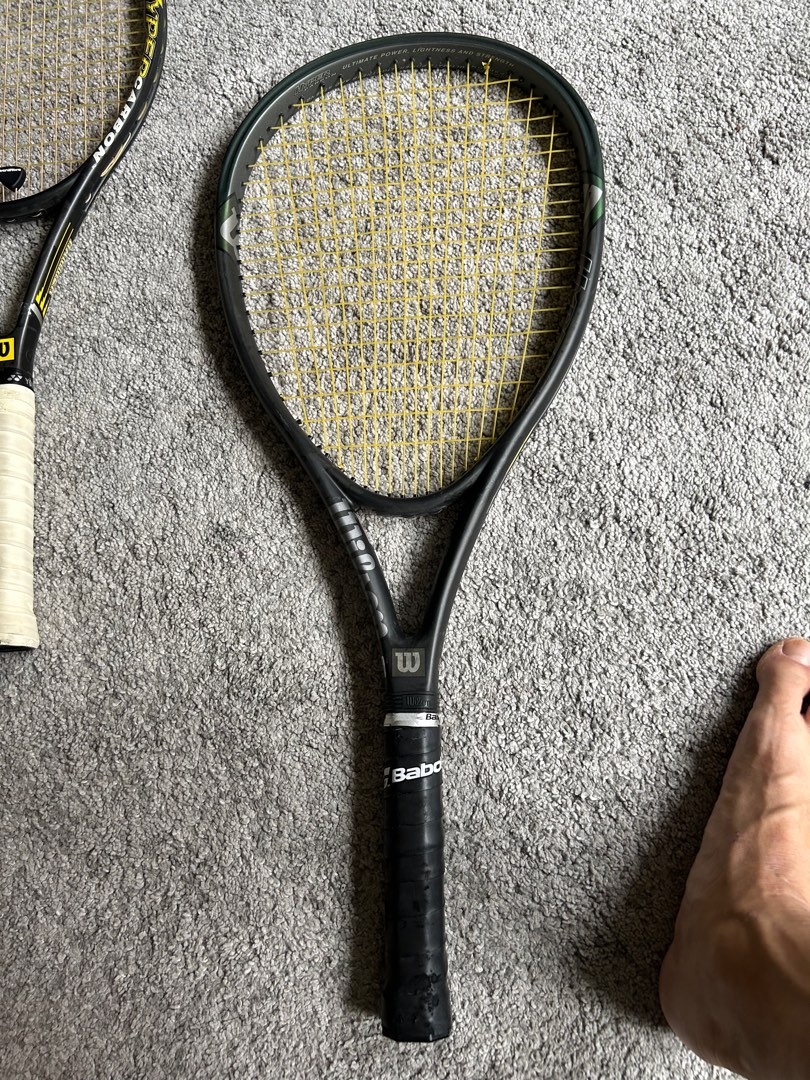Tennis racket Wilson hammer 2.0, Sports Equipment, Sports & Games, Racket & Ball Sports on Carousell