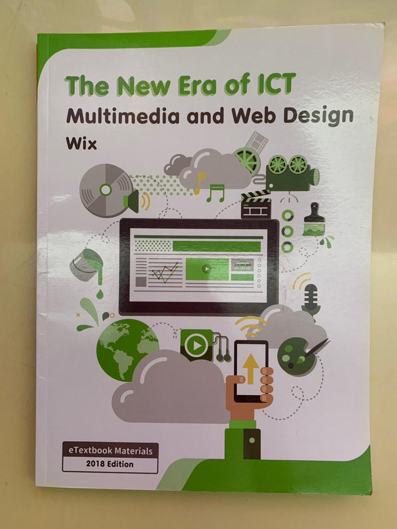 The New Era of ICT Multimedia and  Design Wix, 興趣及遊戲, 書本 & 文具, 教科書