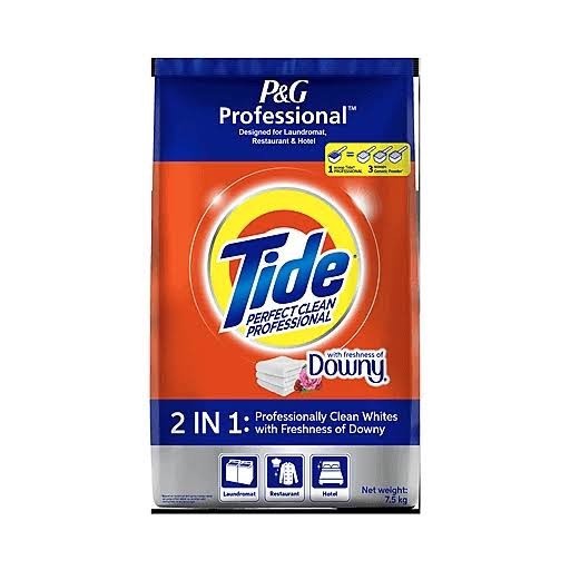 Tide Powder Detergent Professional with Downy 7.5kg, Furniture & Home