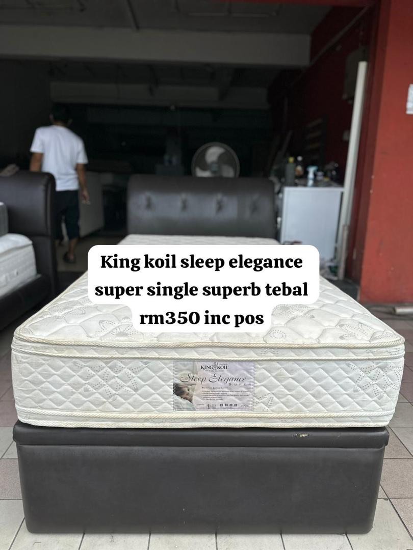 King koil shop super single mattress