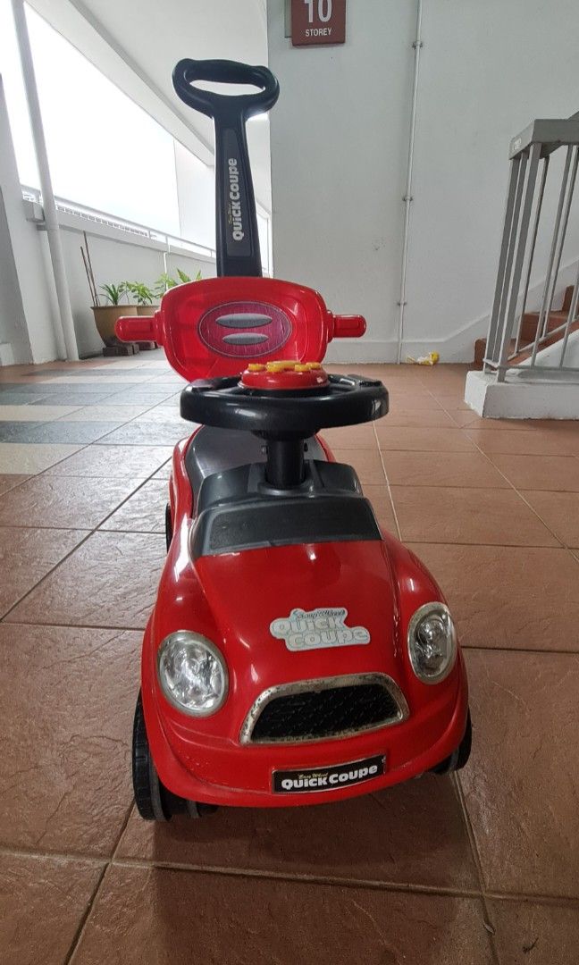 Toddler Ride On Pusher Car, Babies & Kids, Infant Playtime on Carousell