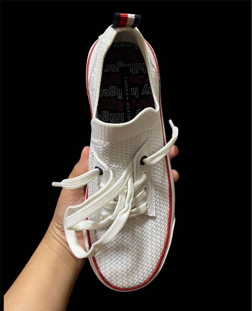 tommy hilfiger white shoes