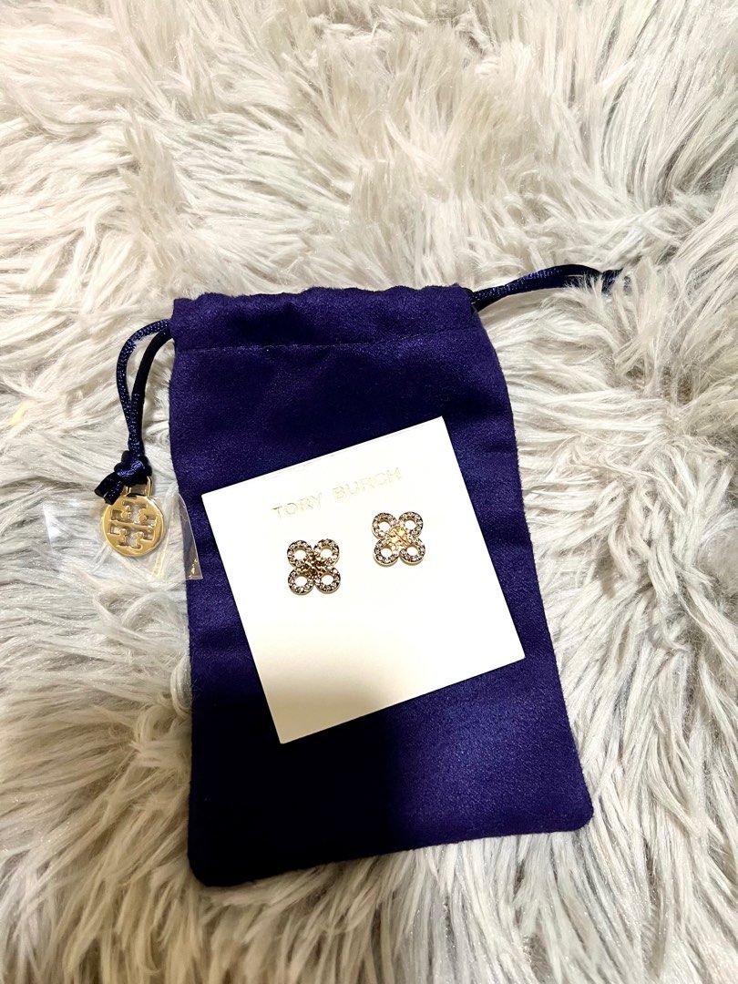 Tory Burch clover earrings