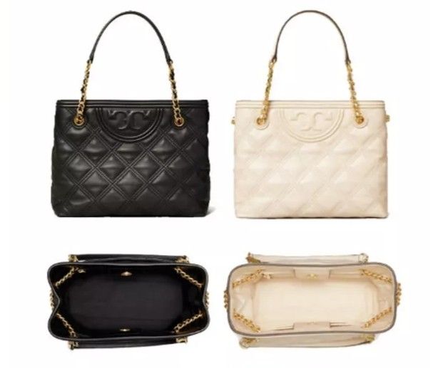 Tory burch fleming sales small tote bag