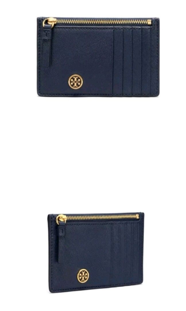 Tory burch robinson slim card case sale