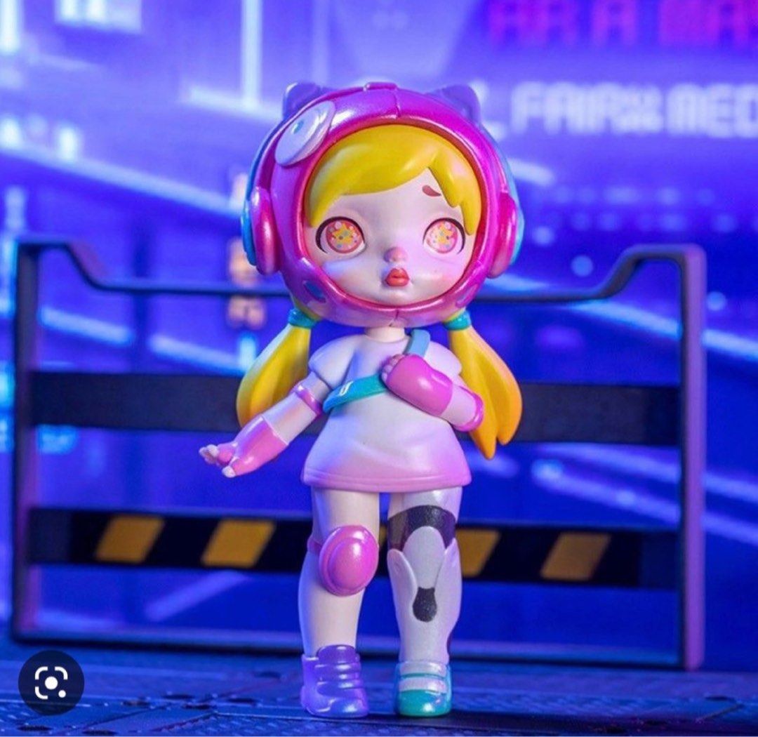 ToyCity Laura Cyberpunk Series Handheld Girl, Skater Girl, Time Cop