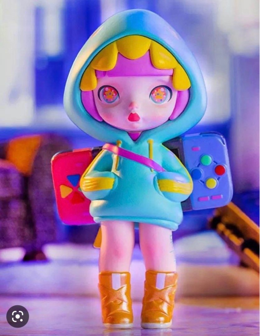 ToyCity Laura Cyberpunk Series Handheld Girl, Skater Girl, Time Cop