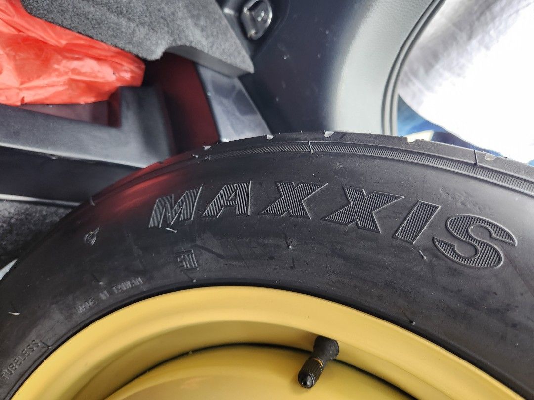 Toyota Harrier spare tyre with Rim, Car Accessories, Tyres & Rims on