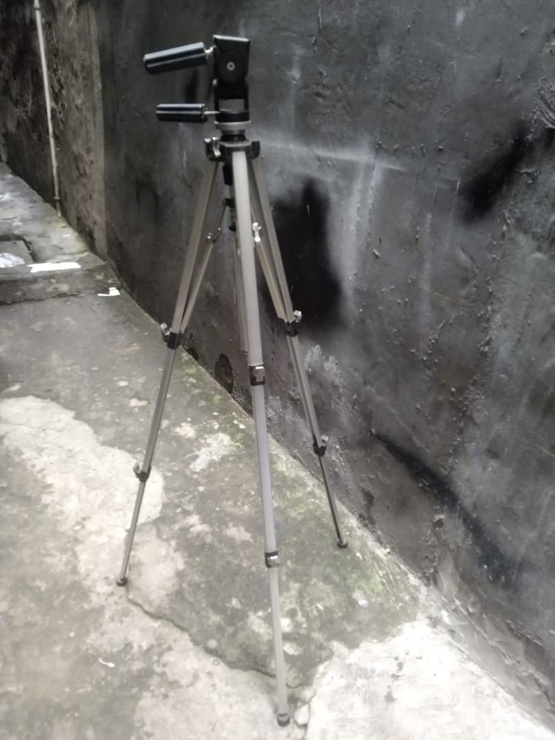 Tripod / Camera Standing 115cm Stainless Kuno Jadul Antik on Carousell