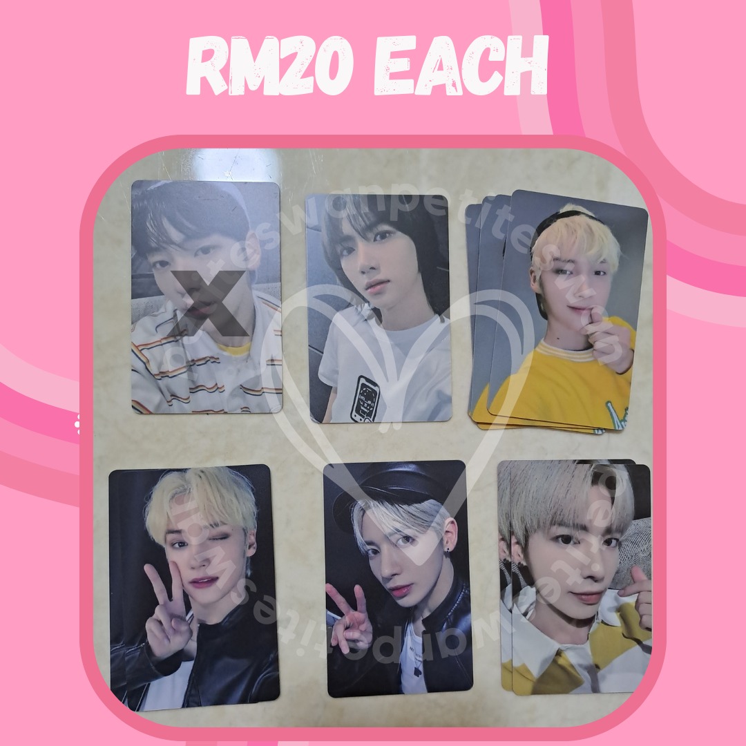 txt-lucky-draw-pc-soobin-beomgyu-taehyun-huening-kai-hobbies-toys-collectibles