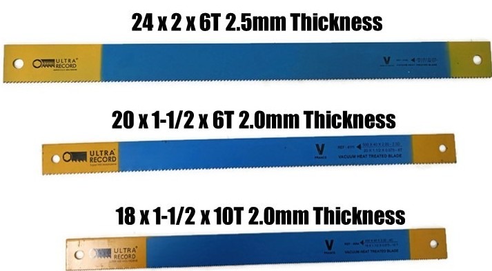 Ultra record hacksaw blade online