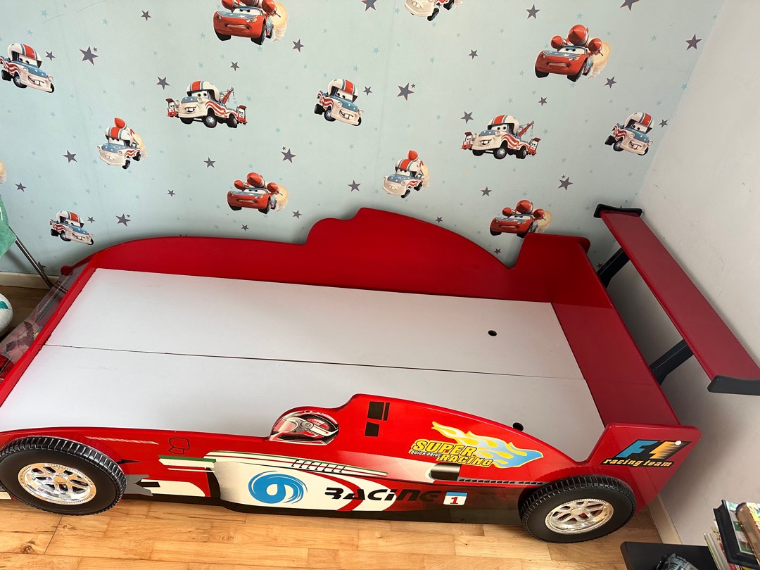 Ultracool F1 racing car bed frame, Furniture & Home Living, Furniture