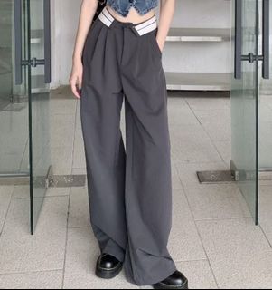 韩版长裤 Korean Style Casual Straight cut Long Pants, Women's Fashion, Bottoms,  Other Bottoms on Carousell
