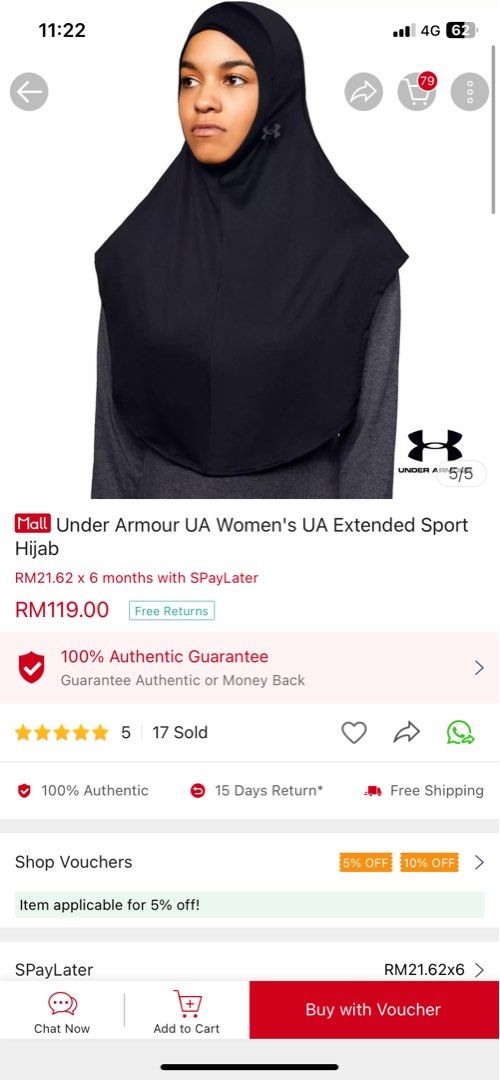 Under Armour Sport Hijab 